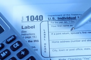 Filling out your form 1040